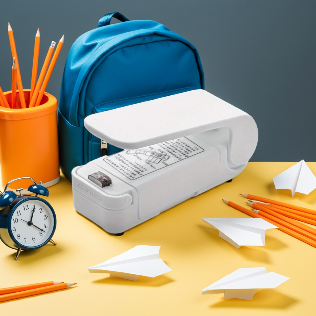 Mini Portable Heat Sealing Machine, Household Plastic Bag Sealer for Snacks and Food Storage