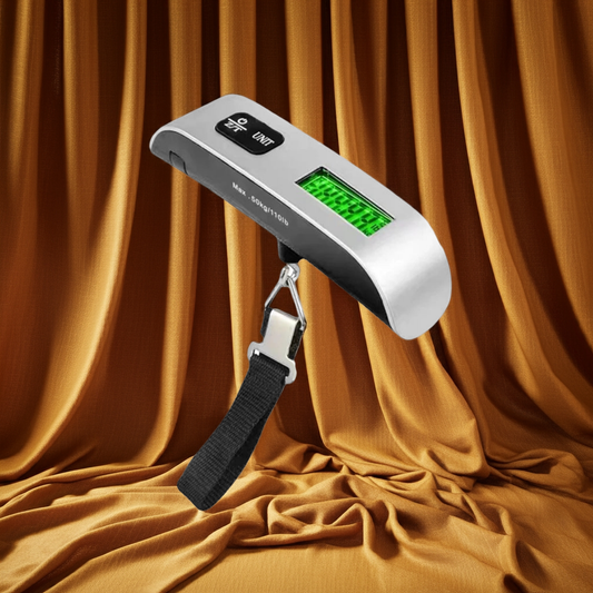 Portable Digital Luggage Scale with LCD Display, 110lb/50kg Electronic Suitcase Weight Checker for Travel