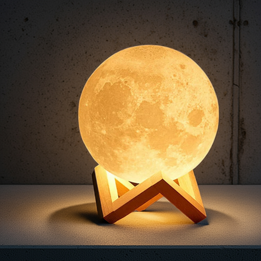 LED Moon Galaxy Night Light, Book Light for Children’s Birthday, Bedroom Indoor Decor