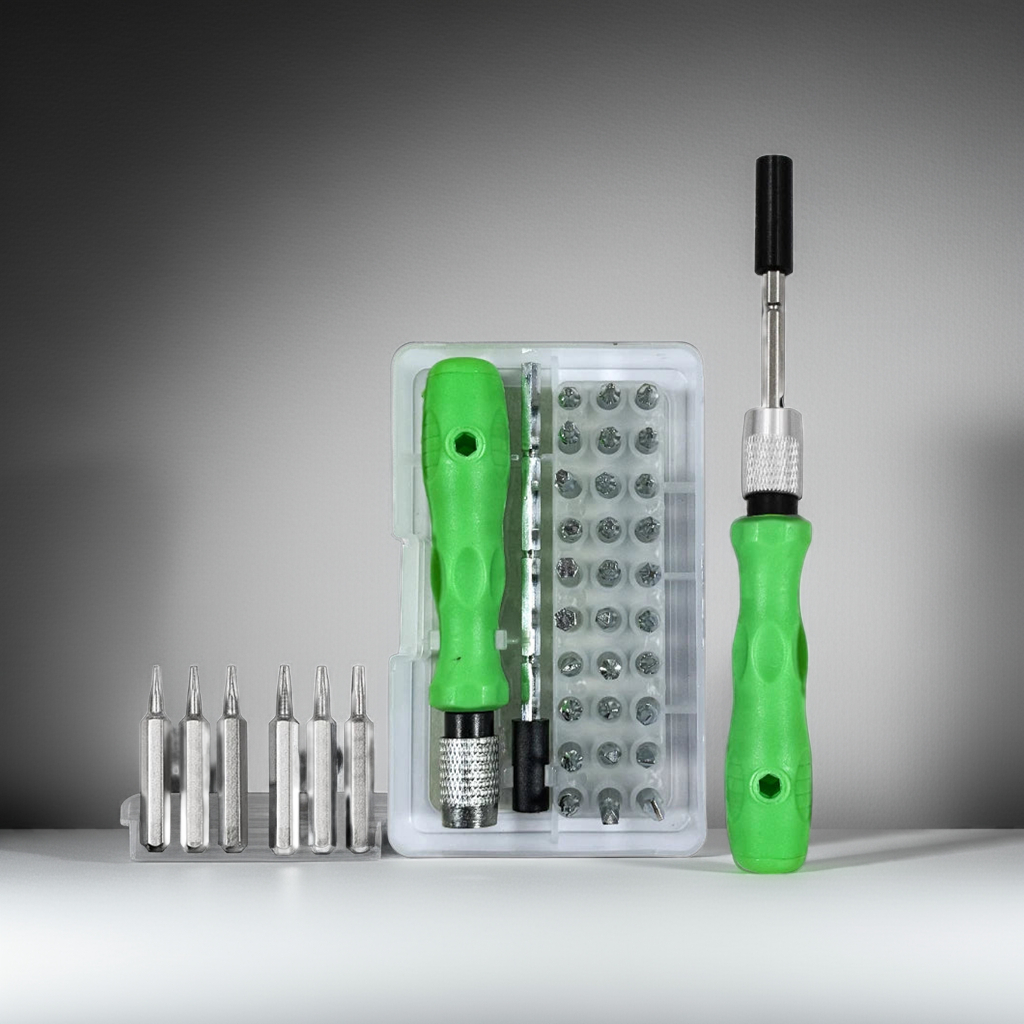 32-in-1 Precision Magnetic Screwdriver Set, Mini Repair Tool Kit for Phone, iPad, and Camera Electronics