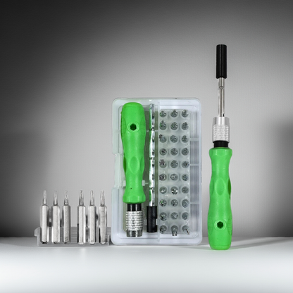 32-in-1 Precision Magnetic Screwdriver Set, Mini Repair Tool Kit for Phone, iPad, and Camera Electronics